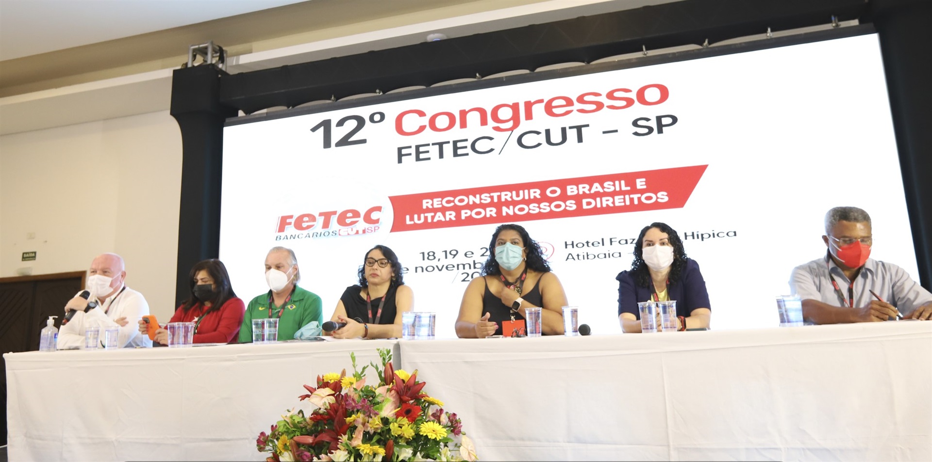 12o. Congresso da FETEC-CUT/SP começa com celebração à vitória da democracia
