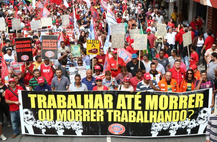 22 de novembro: Trabalhadores se mobilizam em defesa da aposentadoria