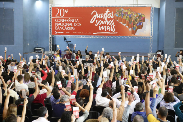 Bancários abrem campanha nacional ‘por direitos, empregos e pelo Brasil’