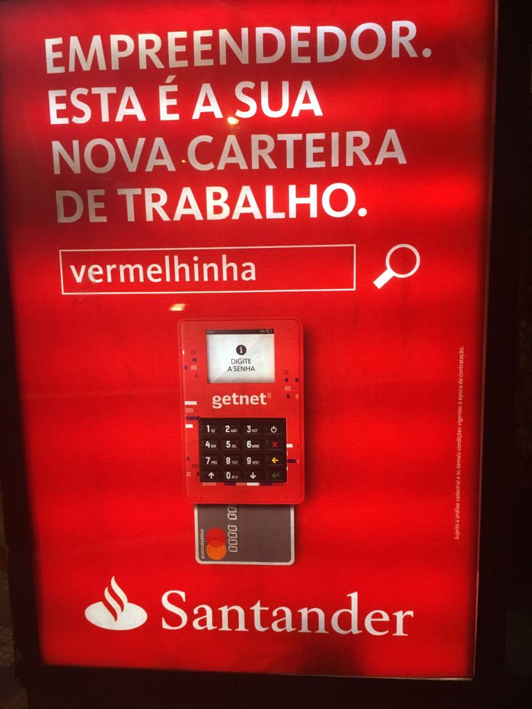  Publicidade escancara cinismo da direção do Santander