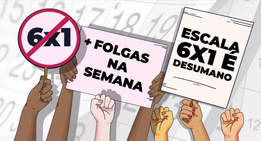 Fim da Escala 6×1: Sindicato apoia a redução da jornada de trabalho