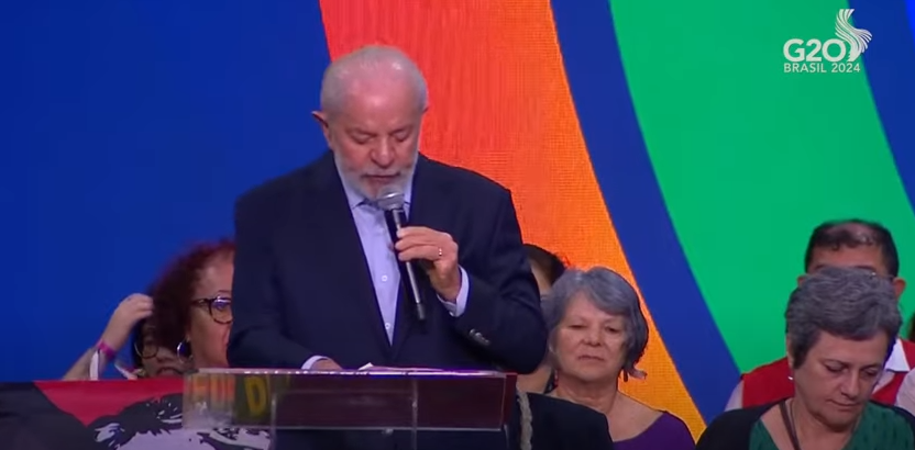 “Abertura de uma luta que tem que ser o ano todo”, diz Lula ao encerrar G20 Social