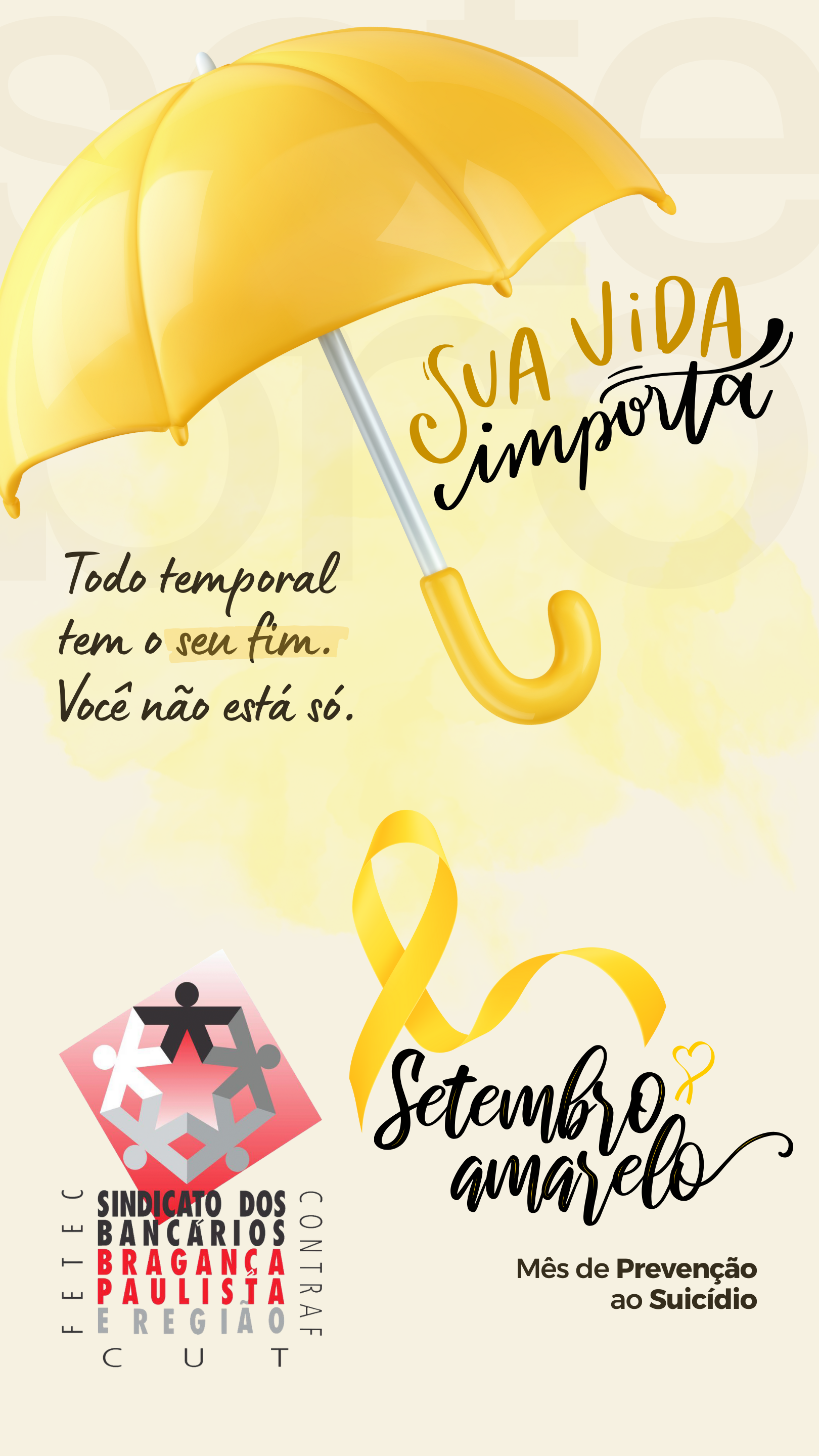 Setembro Amarelo: Agora é lei!