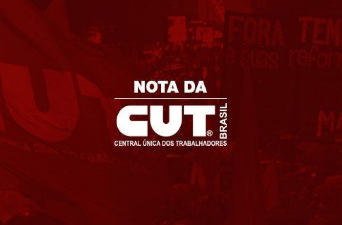 Nota da CUT sobre taxa de juros