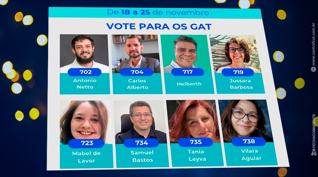 Contraf-CUT apoia chapa qualificada e com compromisso histórico com os associados nas eleições dos GATs da ANABB