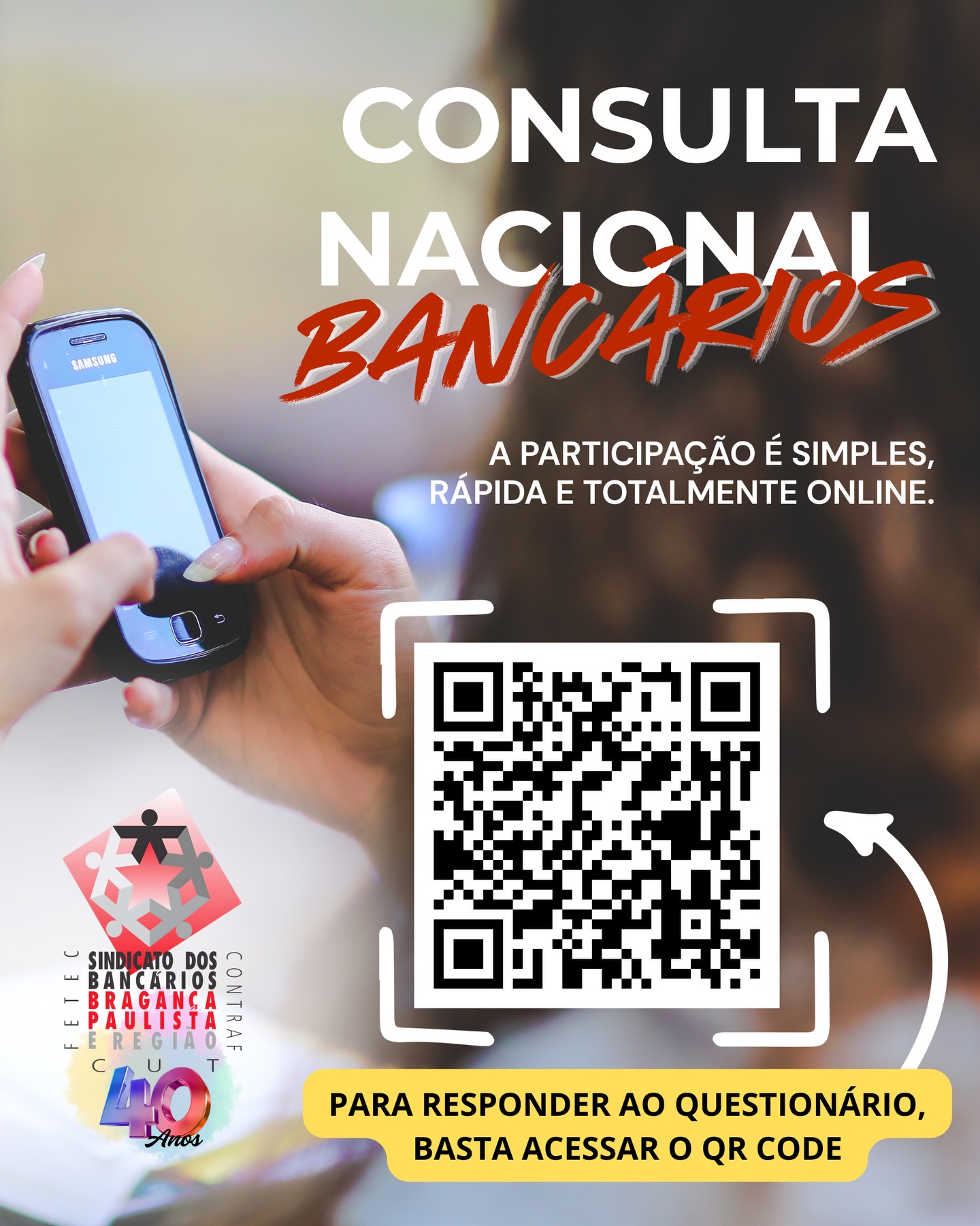 Consulta Nacional é fundamental para sucesso da Campanha Nacional 2026! Participe