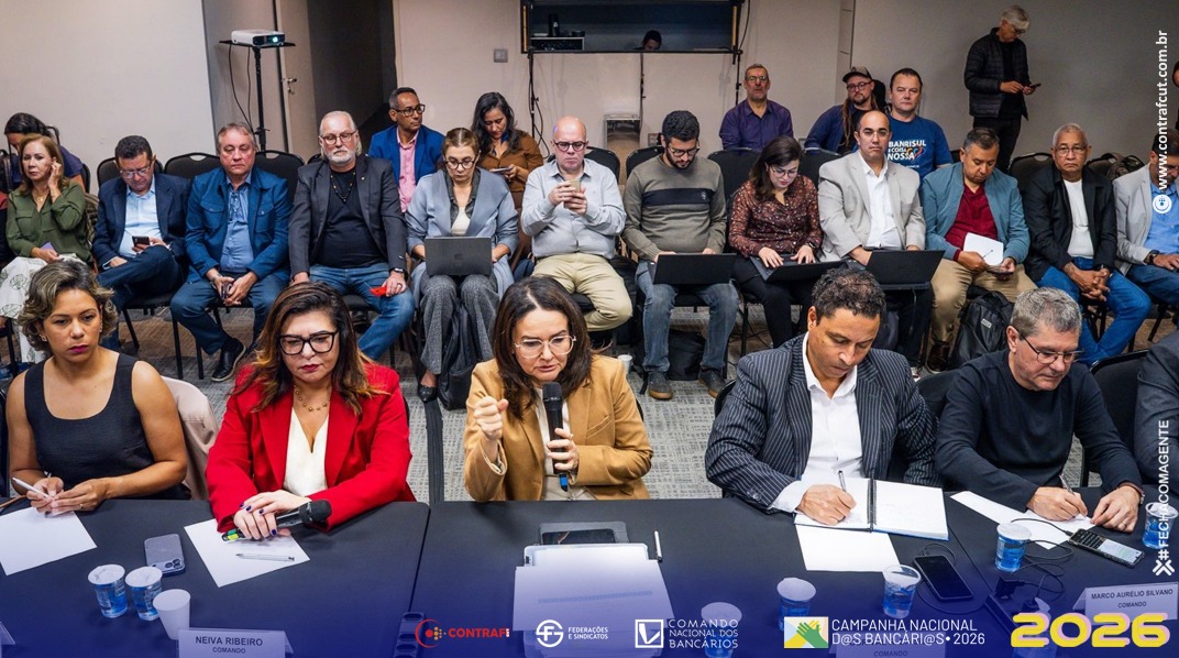 Campanha Nacional: bancos se comprometem a apresentar proposta geral às reivindicações da categoria no dia 13